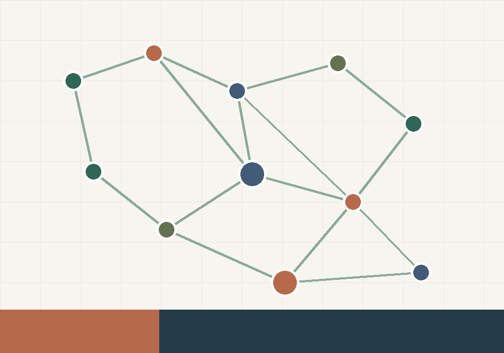 Abstract network illustration